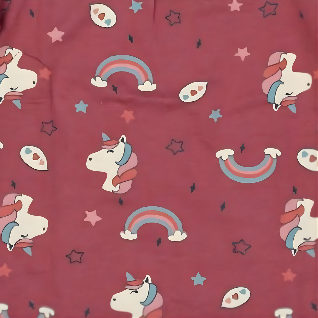 soft cotton long sleeve t shirt girls unicorn