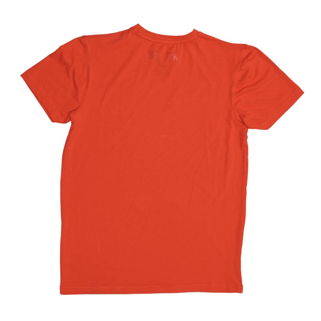The BLVCK V Typography Graphic Printed T-shirt