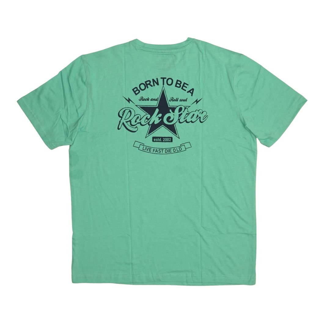Born to Be a Rock Star Graphic Printed T-shirt