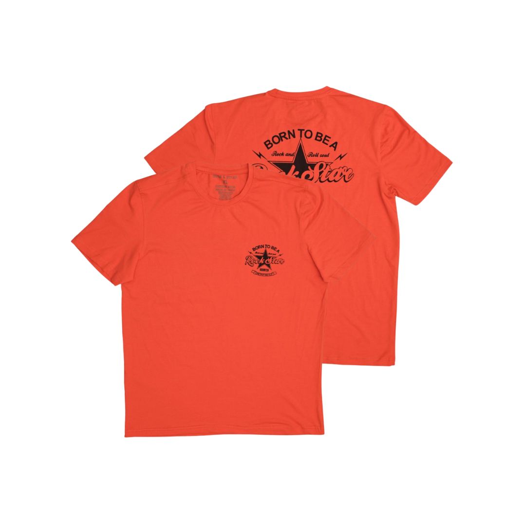 Born to Be a Rock Star Graphic Printed T-shirt