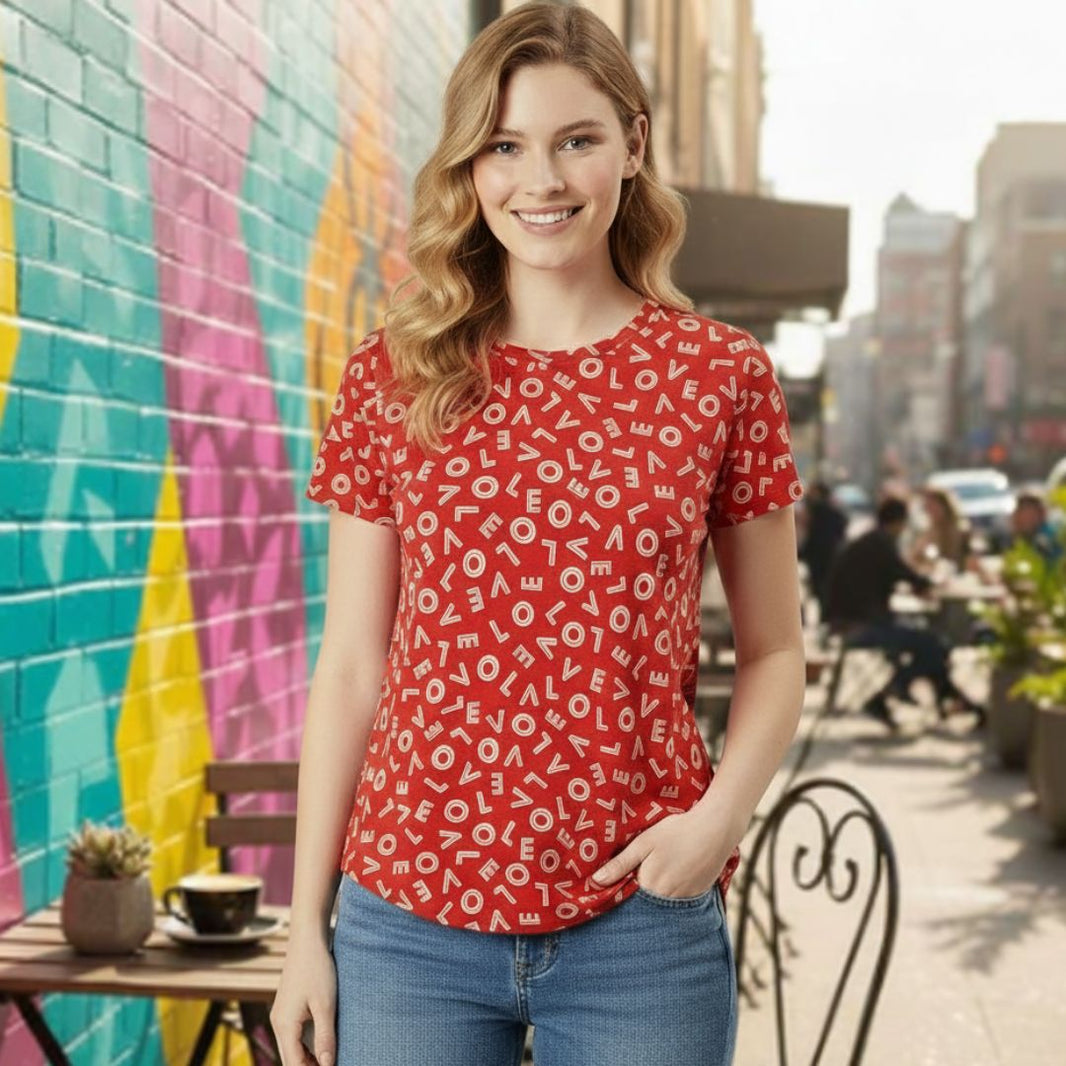 love all over cute clothes for women t shirt