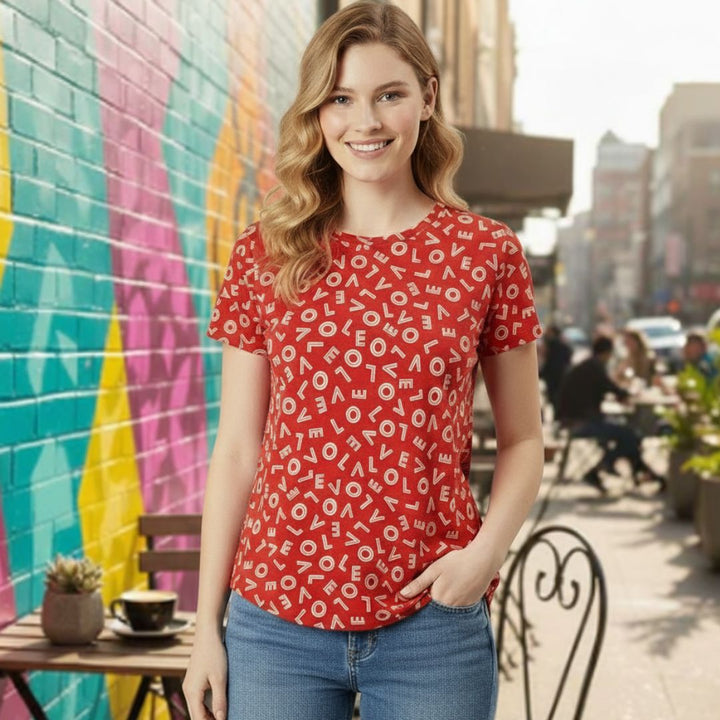 love all over cute clothes for women t shirt