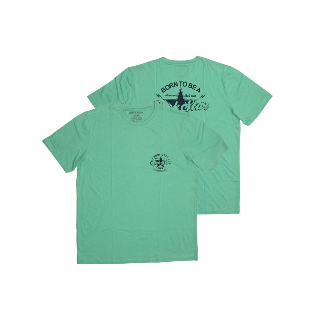 Born to Be a Rock Star Graphic Printed T-shirt