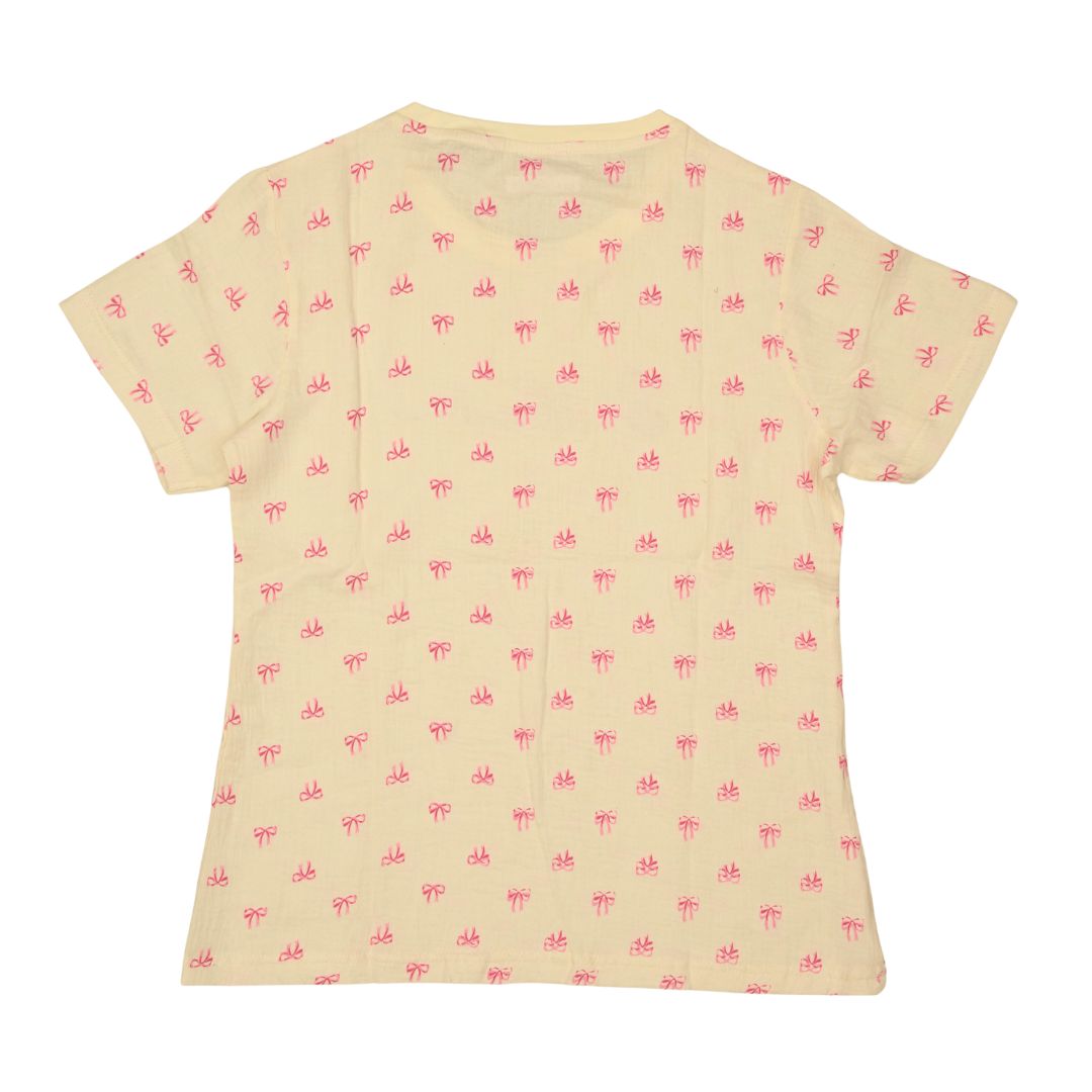Blessed Bow Print Women’s T-shirt