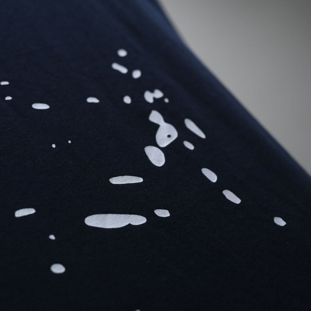 Splash Butterfly Graphic Oversized T-shirt