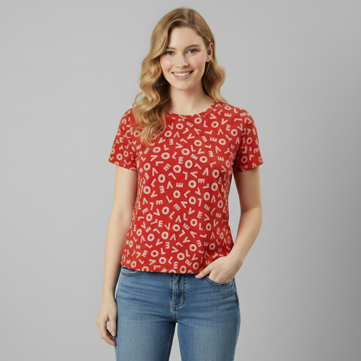 Love All Over Print Women’s T-shirt