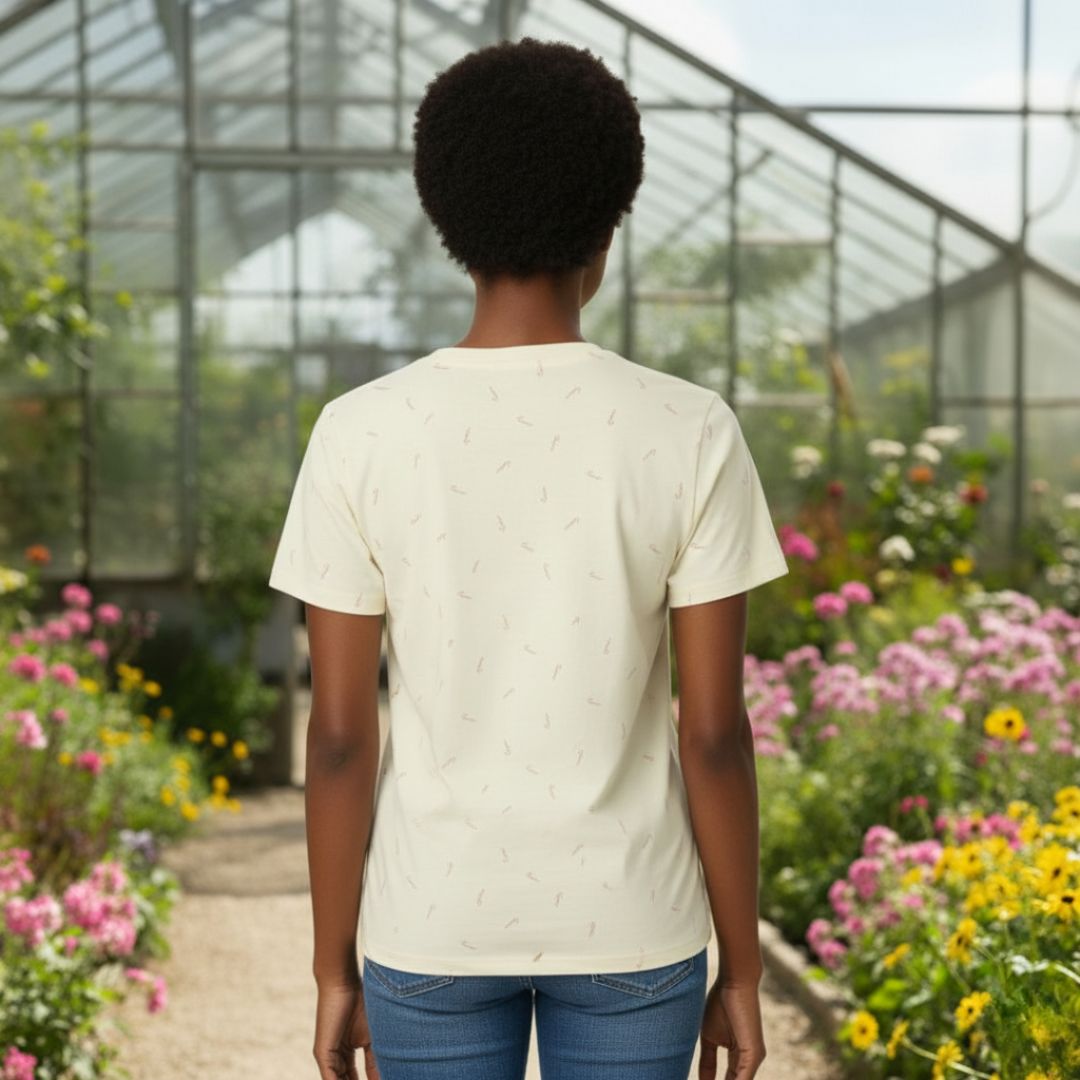 womens stay wild printed tee classic fit