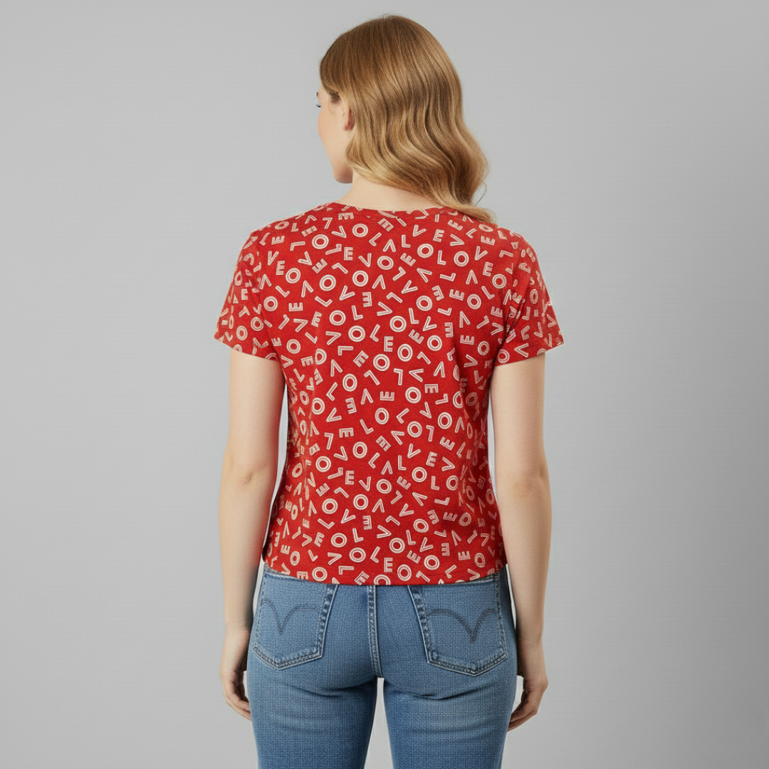Love All Over Print Women’s T-shirt