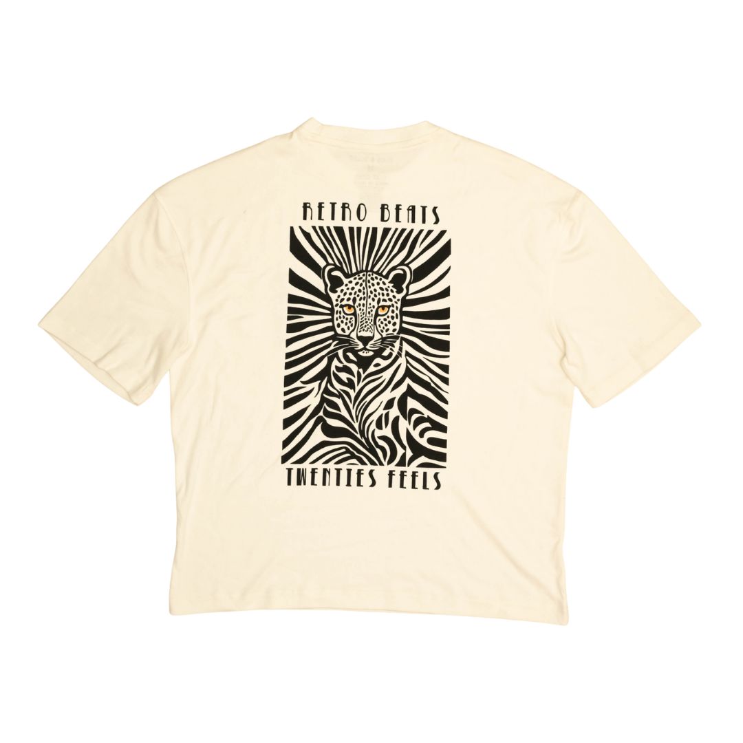 Retro Beats – Twenties Feels Oversized T-shirt