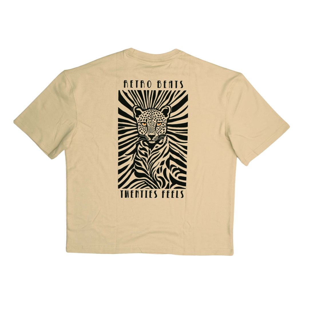 Retro Beats – Twenties Feels Oversized T-shirt