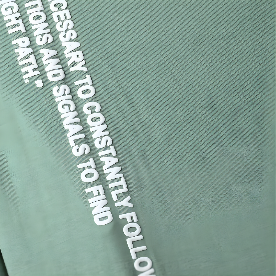 “trendy t shirts for men modern text layout”