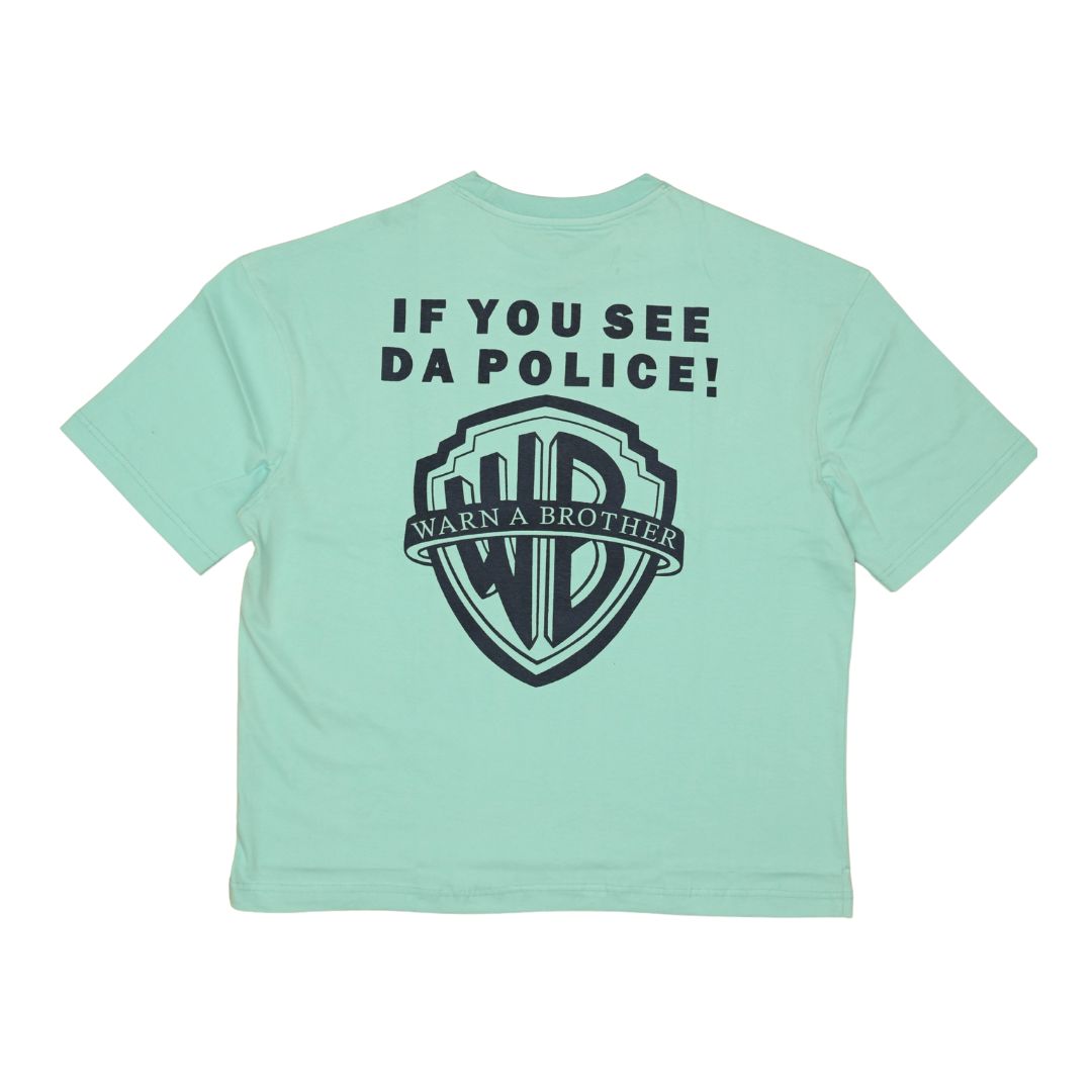 Warn A Brother Oversized T-shirt