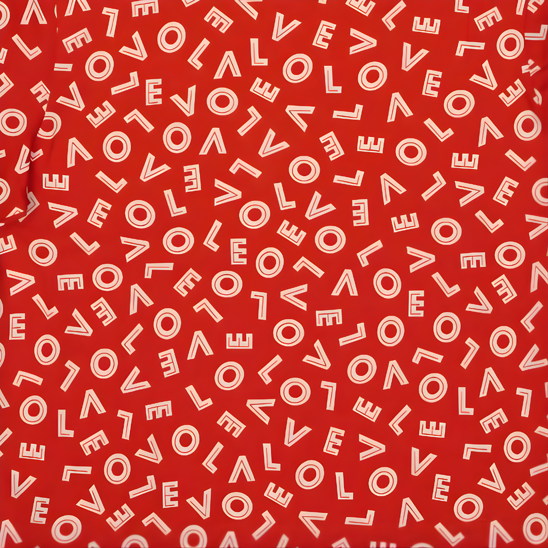 all over heart print womens t shirt