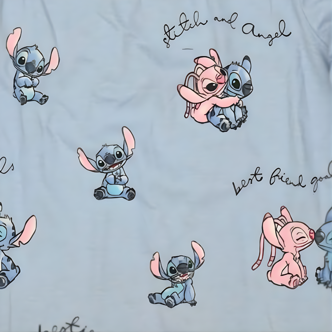 bugsnbulls stitch angel girls tshirt