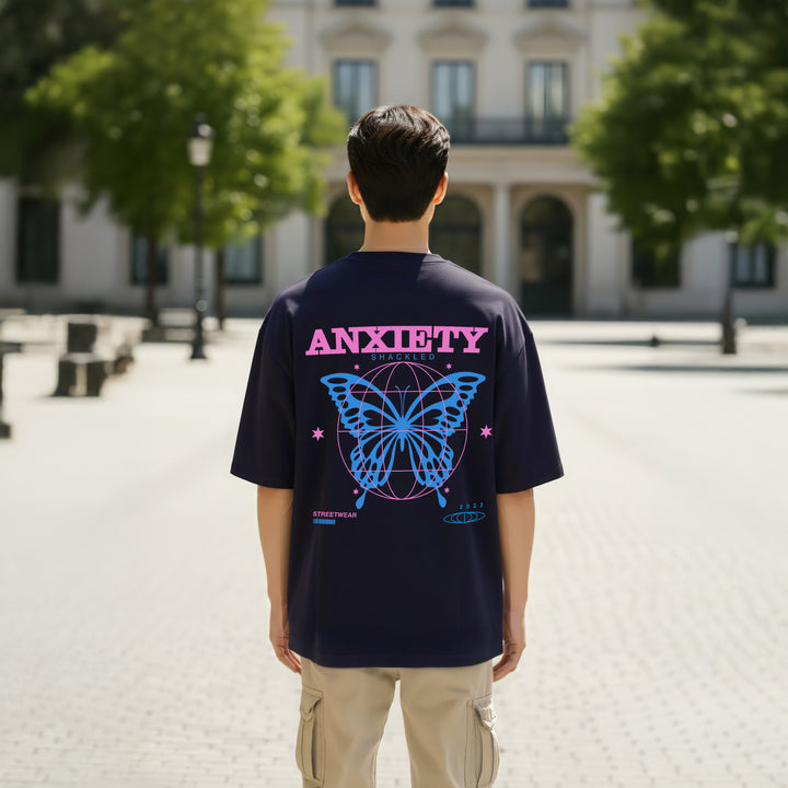 Anxiety Shackled Oversized T-shirt