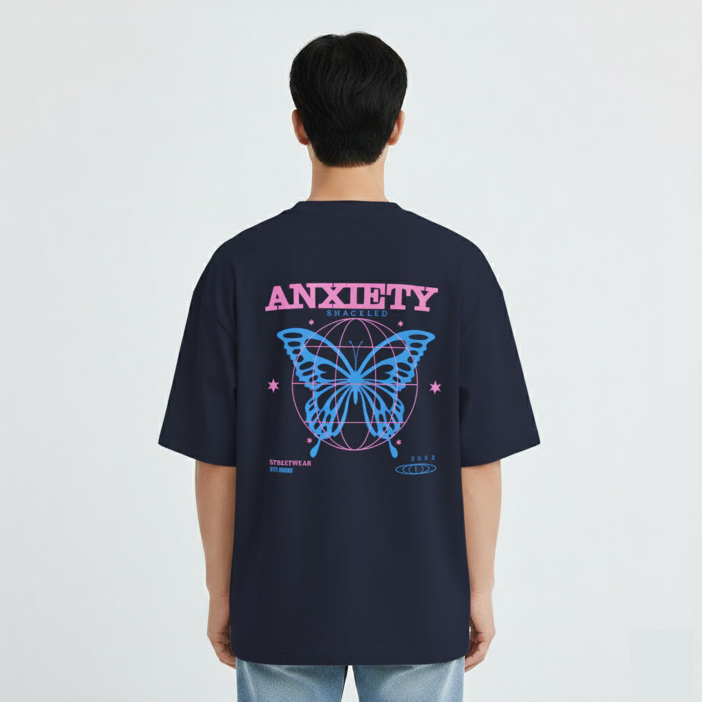Anxiety Shackled Oversized T-shirt