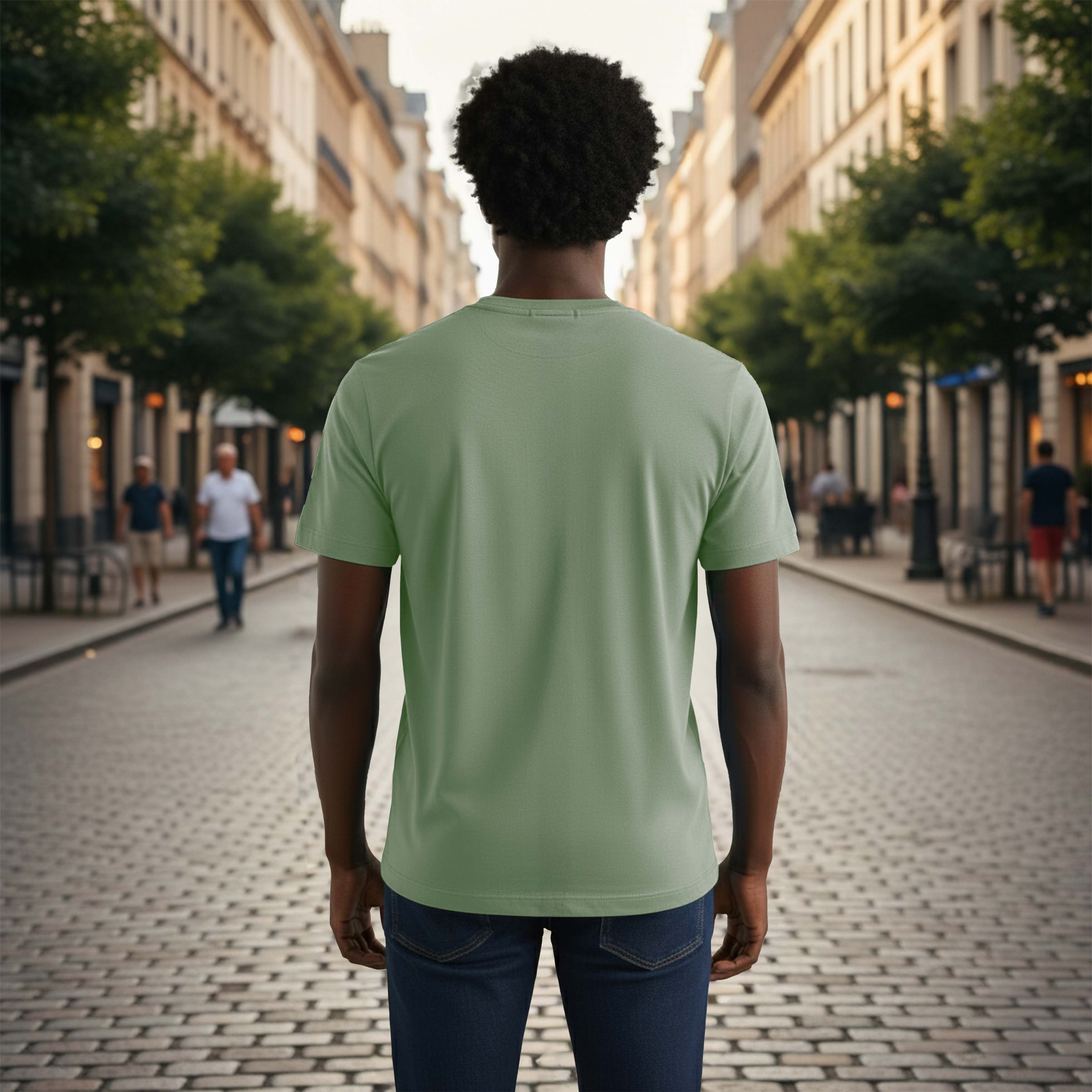 men’s graphic t shirts BLVCK V artwork