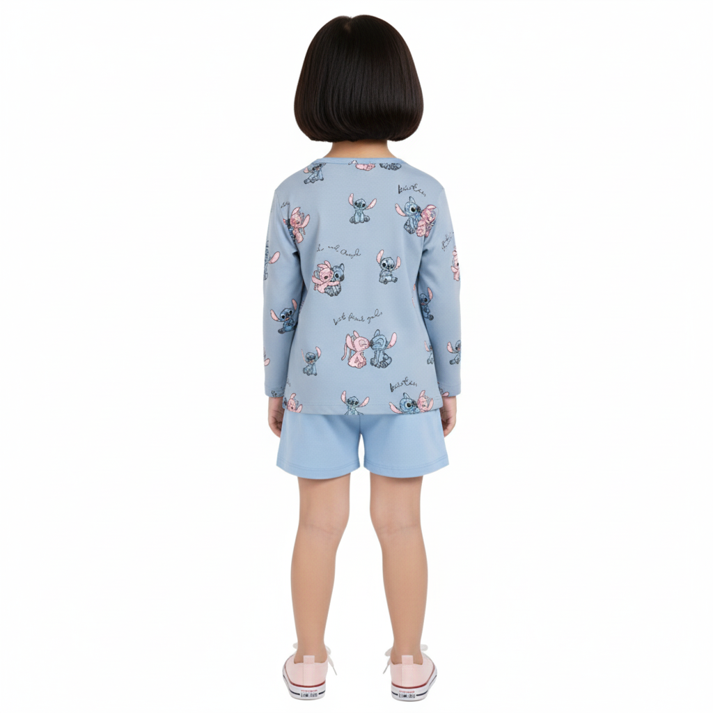 Stitch & Angel Kids’ Long Sleeve T-shirt