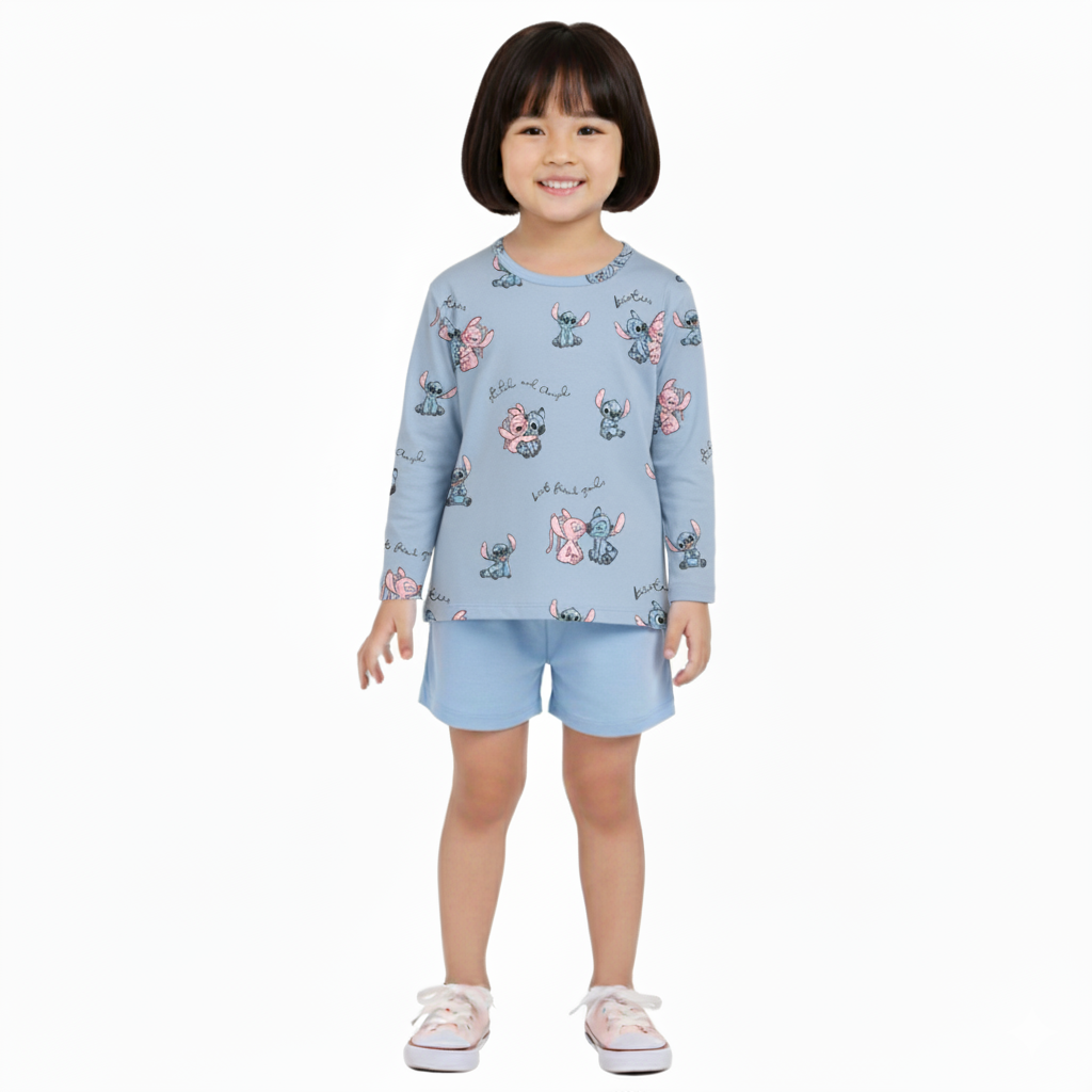 Stitch & Angel Kids’ Long Sleeve T-shirt