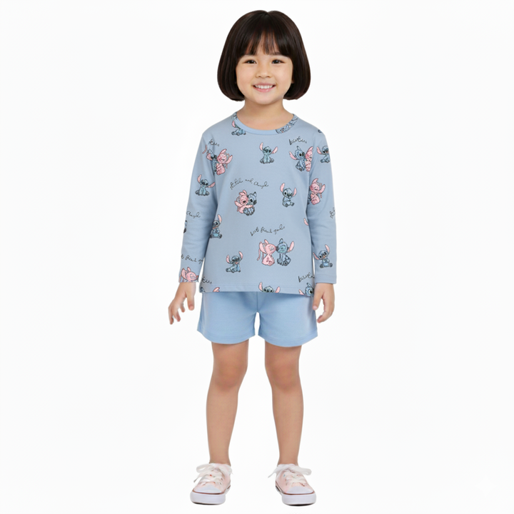 Stitch & Angel Kids’ Long Sleeve T-shirt