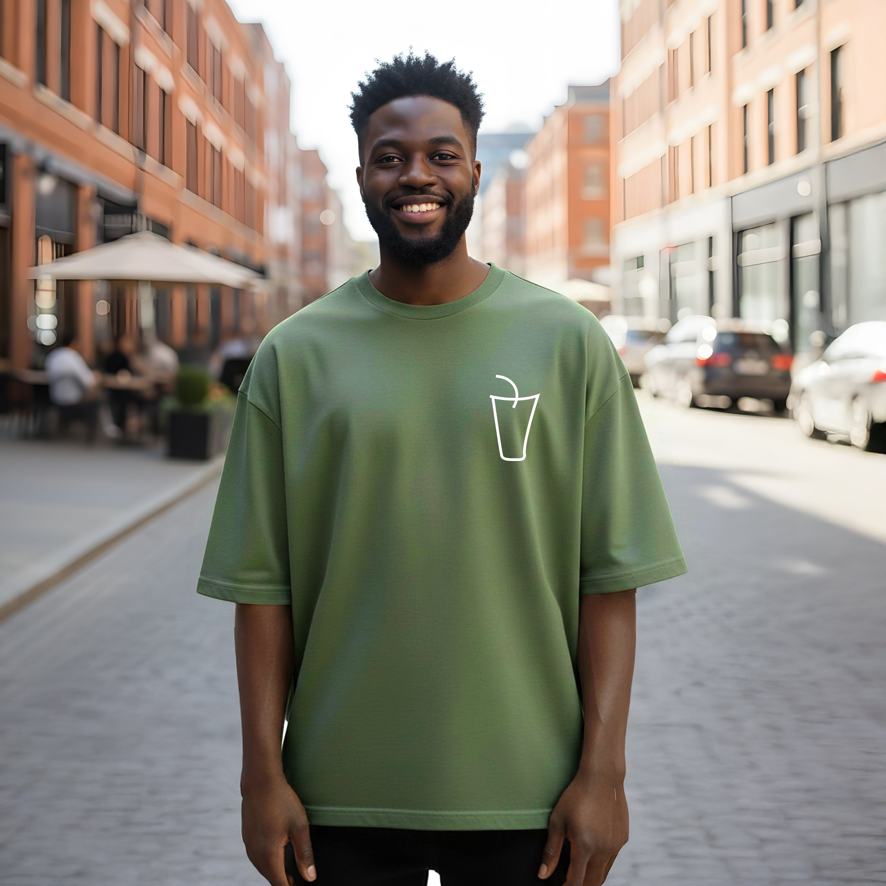 “premium mens graphic t shirts minimal print”