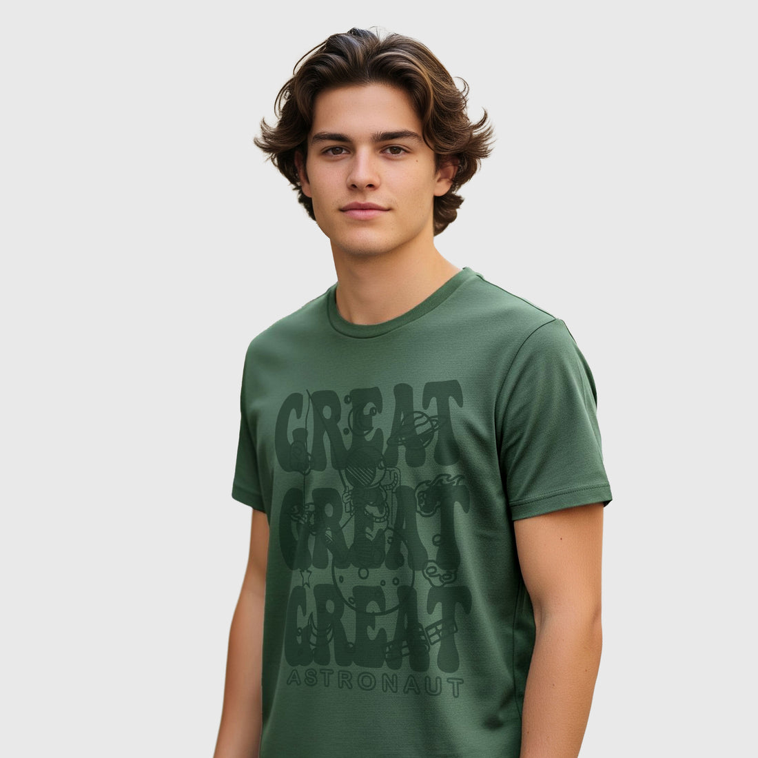 cool t shirts for men astronaut artwork