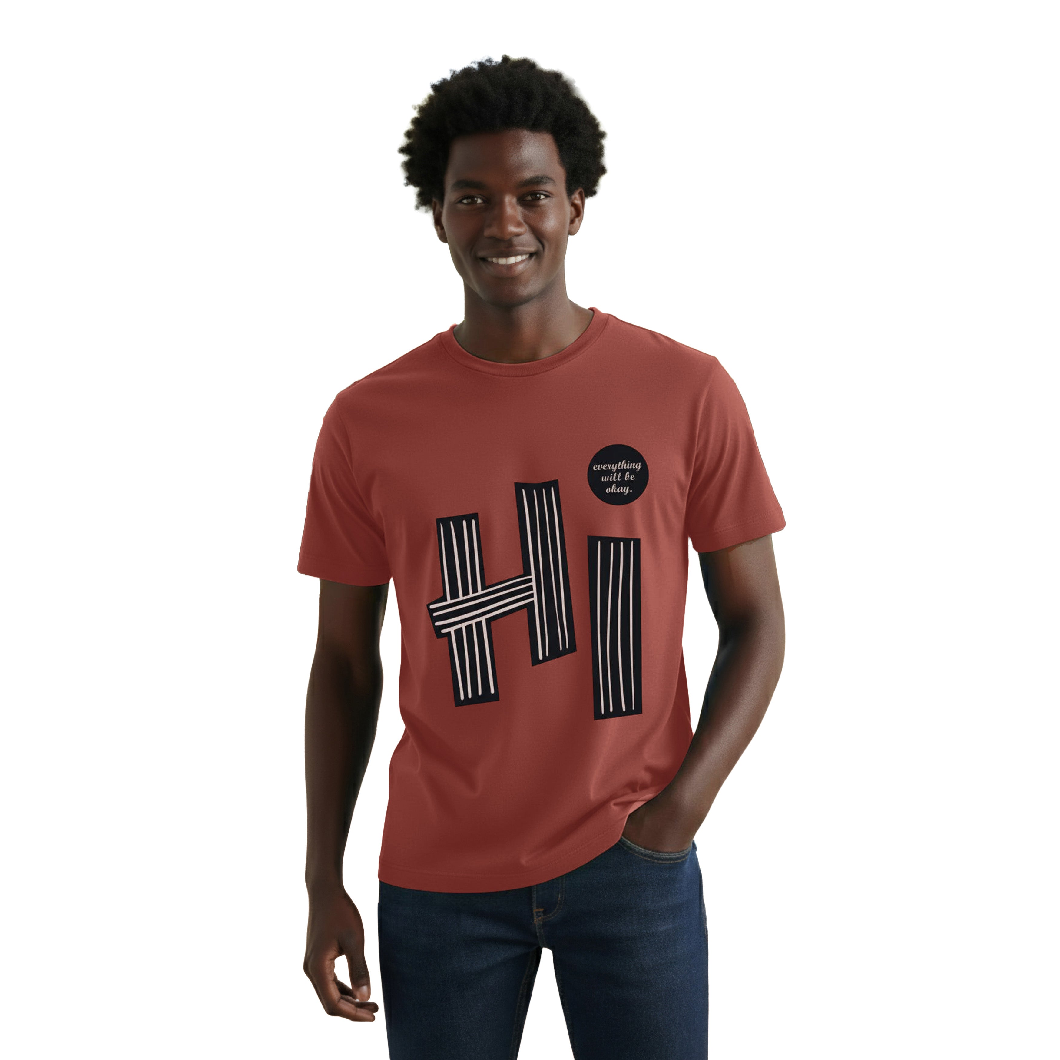 modern typography stylish t shirts for men