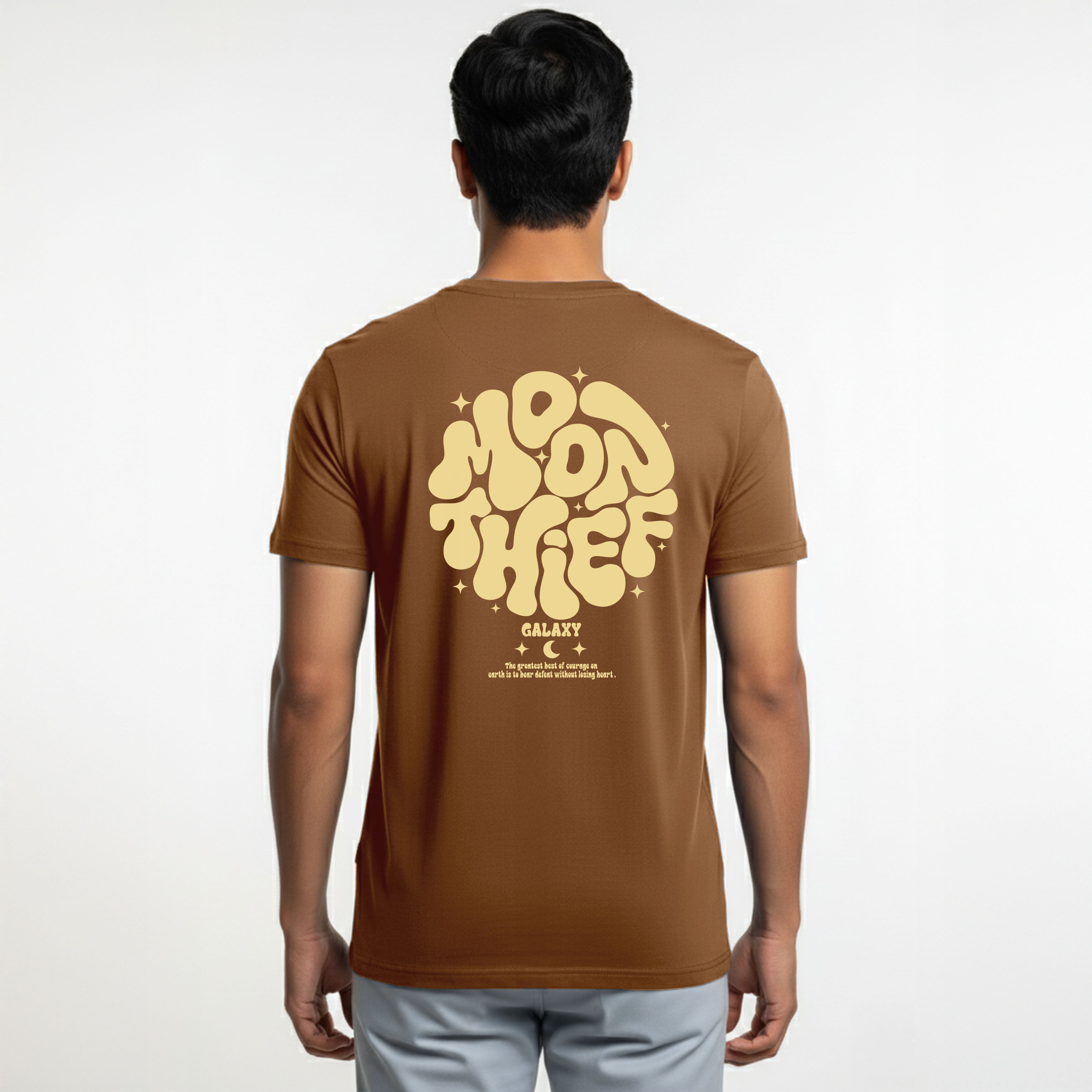 “premium mens graphic t shirts moon artwork”