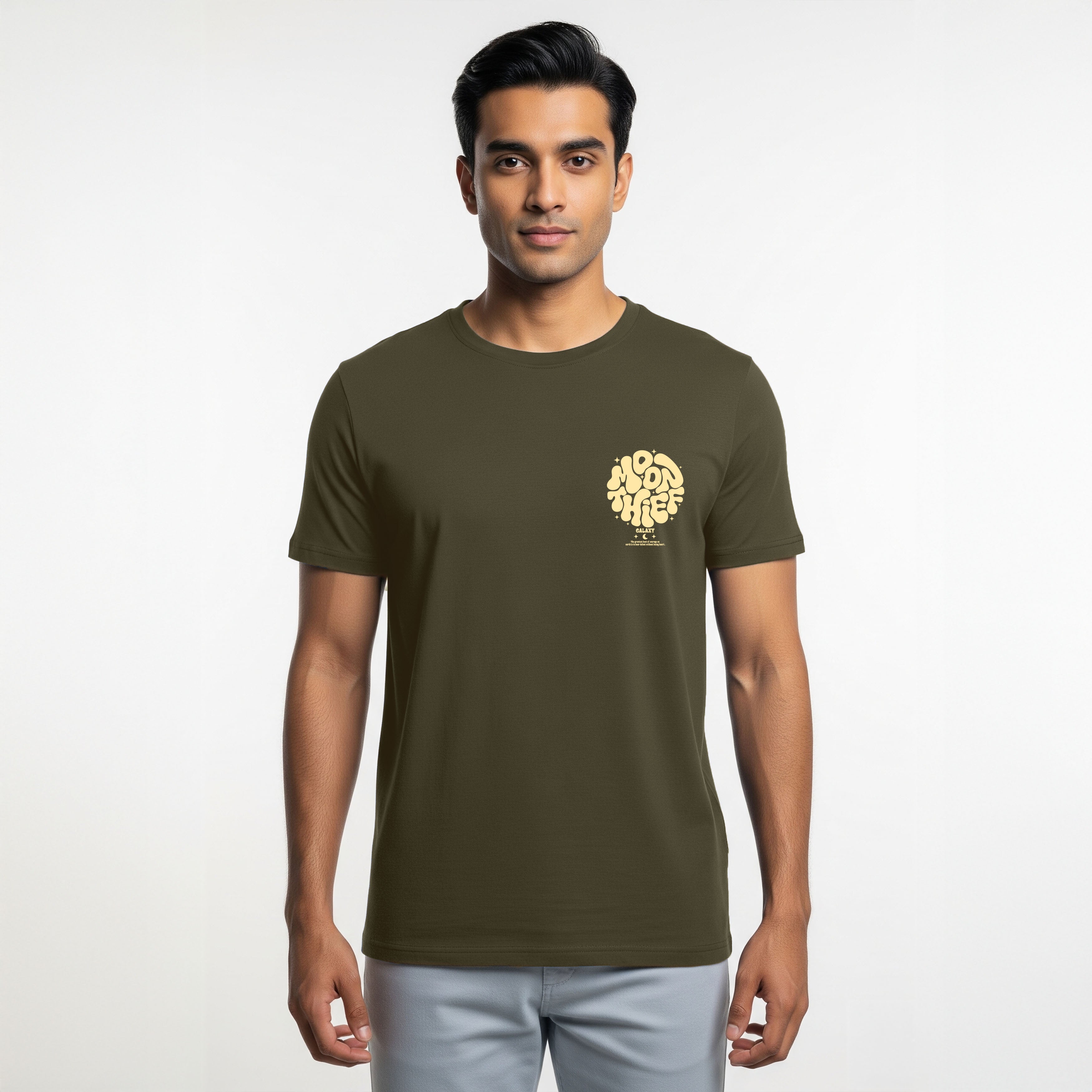 stylish t shirts for men moon artwork