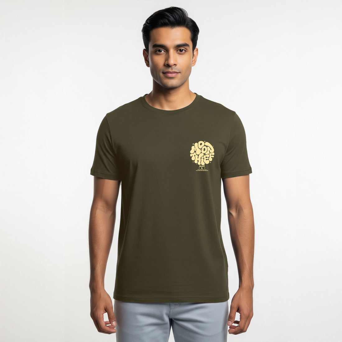 stylish t shirts for men moon artwork