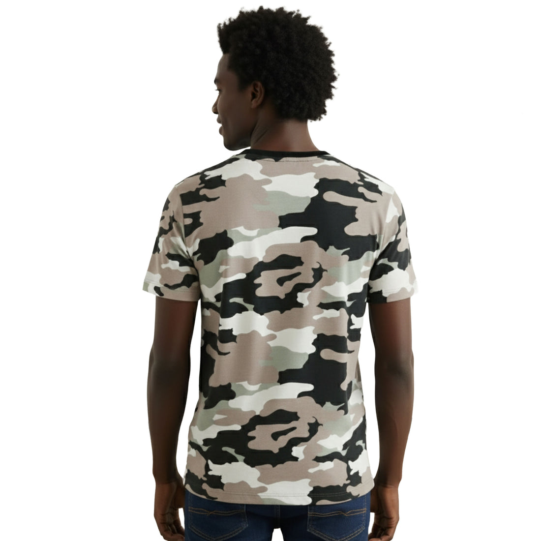 premium camo graphic t shirts for men