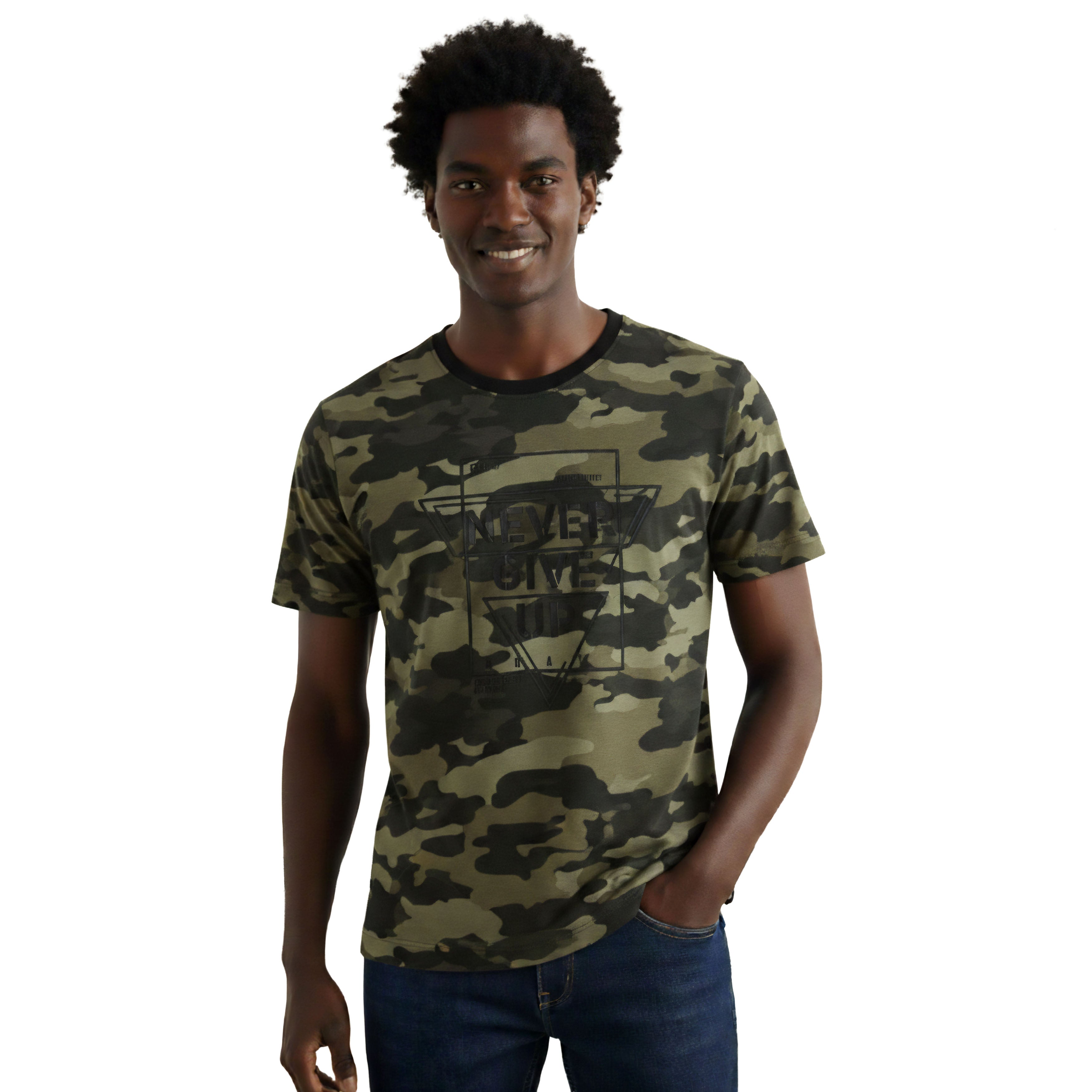mens graphic t shirts camo design