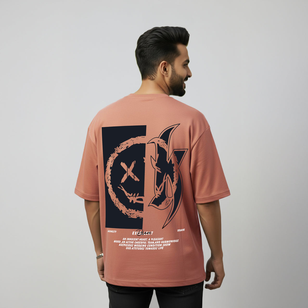 “premium funky t shirts for men oversized fit”