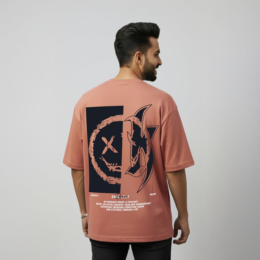 “premium funky t shirts for men oversized fit”