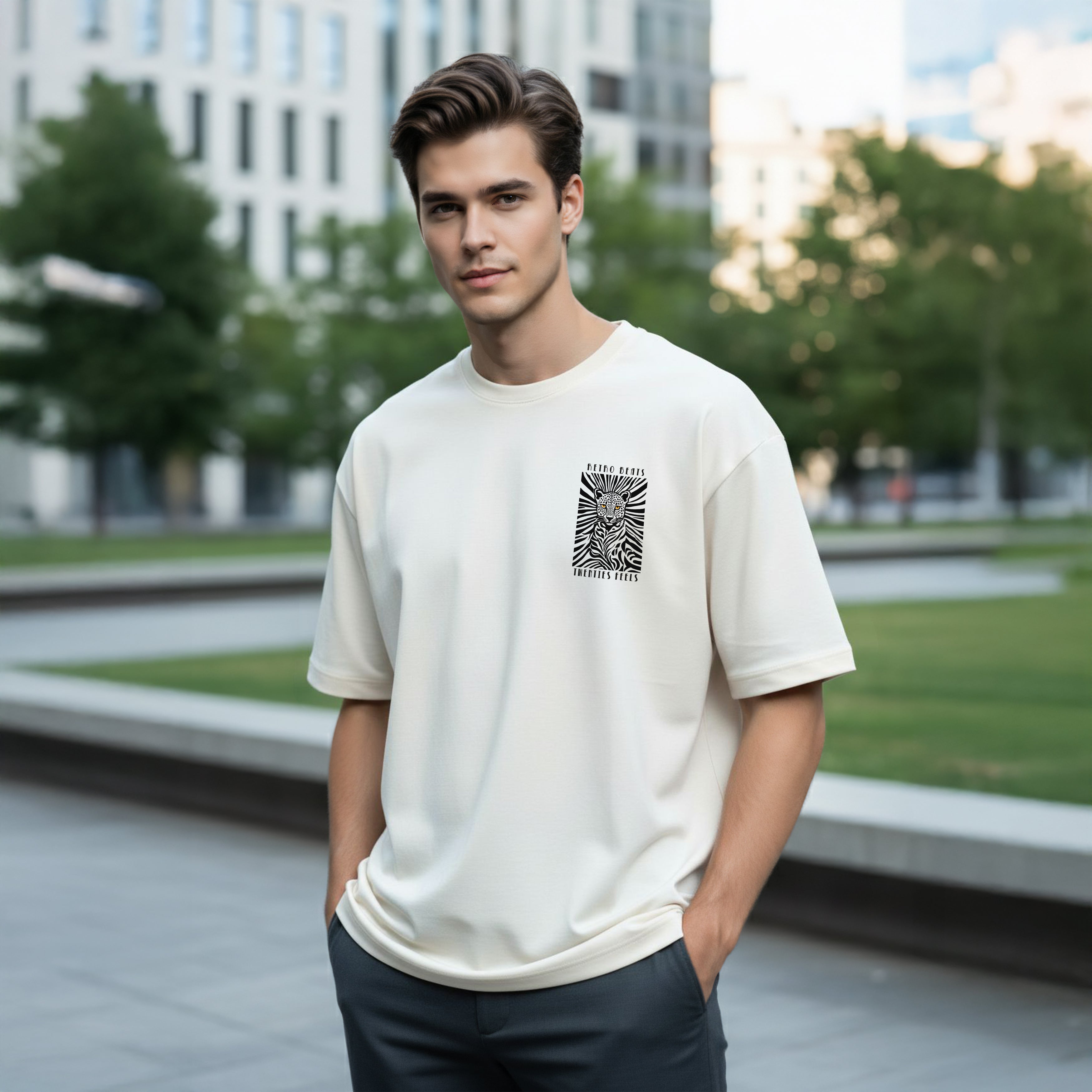 Retro Bease Oversized T-shirt