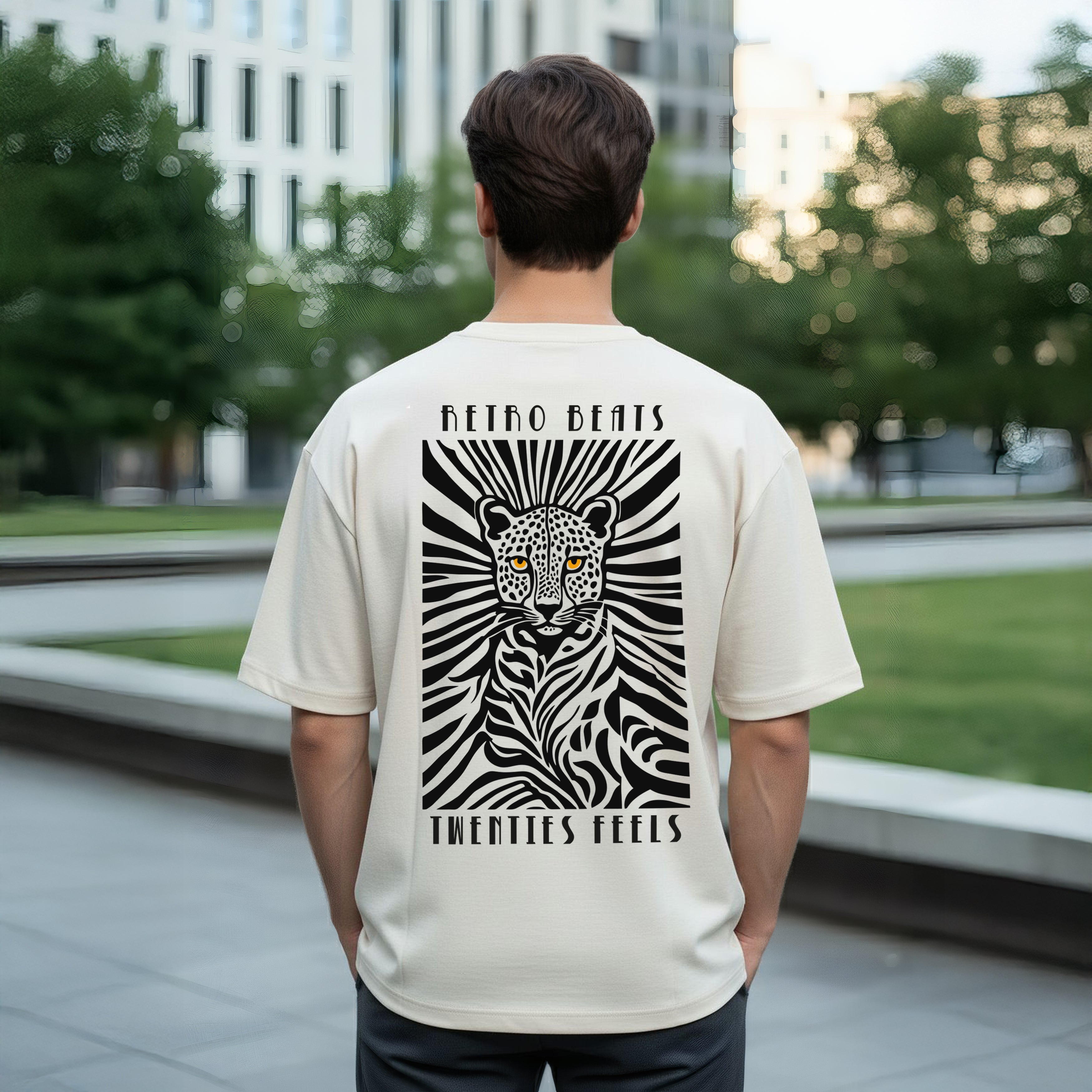 Retro Bease Oversized T-shirt