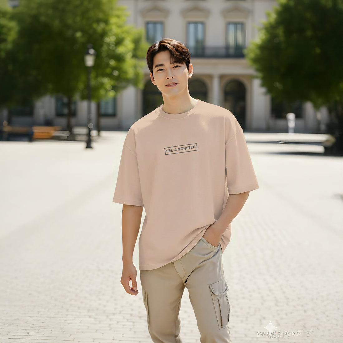 See A Monster Oversized T-shirt
