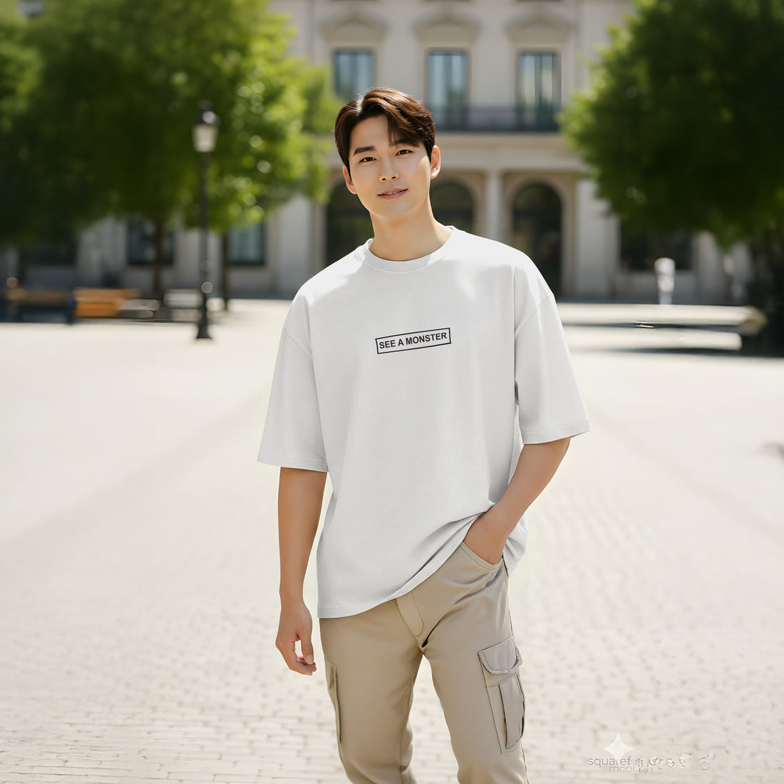 See A Monster Oversized T-shirt
